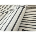 thumbnail image 3 of GLN Rugs Nysa - Contemporary, Machine Washable Area Rug - 9'x12' Black Beige Home Carpet, 3 of 7