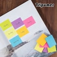 thumbnail image 5 of Tripumer 24 Pcs Mini Sticky Notes 1.5 x 2 inch Self-Stick Pads Colorful Reliable Easy to Post for Home Office Notebook, 5 of 7