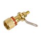 thumbnail image 3 of Conector de terminal hembra de enchufe de poste de unión de 4 mm, 4 paquetes, chapado en oro para amplificador de altavoces, 3 of 4