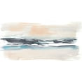 thumbnail image 2 of Goldberger, Jennifer 32x18 White Modern Wood Framed Museum Art Print Titled - Wending Horizon II, 2 of 4