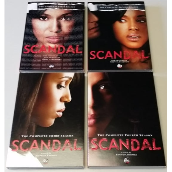 Scandal Complete Seasons 1-4