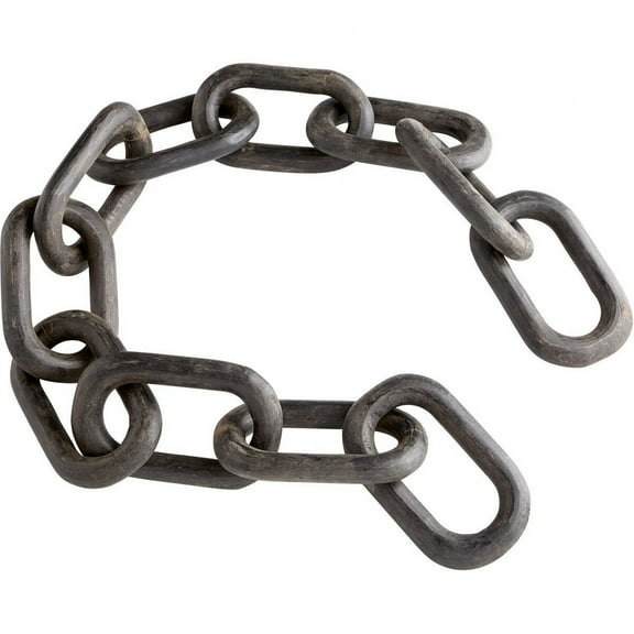 Cyan Design 10992 Cadena 62-1/2"W X 4-3/4"D X 3-3/4"H Nautical And Ocean Sculpture - Black