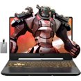 thumbnail image 1 of ASUS TUF F15 15.6 Pouces WQHD 144Hz Ordinateur Portable de Jeu, Intel Core i7-12650H, NVIDIA GeForce RTX 3050 Graphiques, 32 Go DDR5, 1 To SSD, Clavier Rétroéclairé, Wi-Fi 6, Win 11, Noir, 32 Go USB Hotface Card, 1 of 7