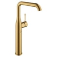 thumbnail image 3 of Grohe Essence 23538GNA Single Hole Single-Handle Deck Mount Vessel Sink Faucet 1.2 GPM in Grohe Brushed Cool Sunrise, 3 of 3