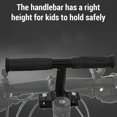 thumbnail image 3 of Asientos de Bicicleta Montados en la Parte Delantera con Manillar y Pedales para Niños Kits de Asientos de Bicicleta de Seguridad para Bebés y Niños, 3 of 7