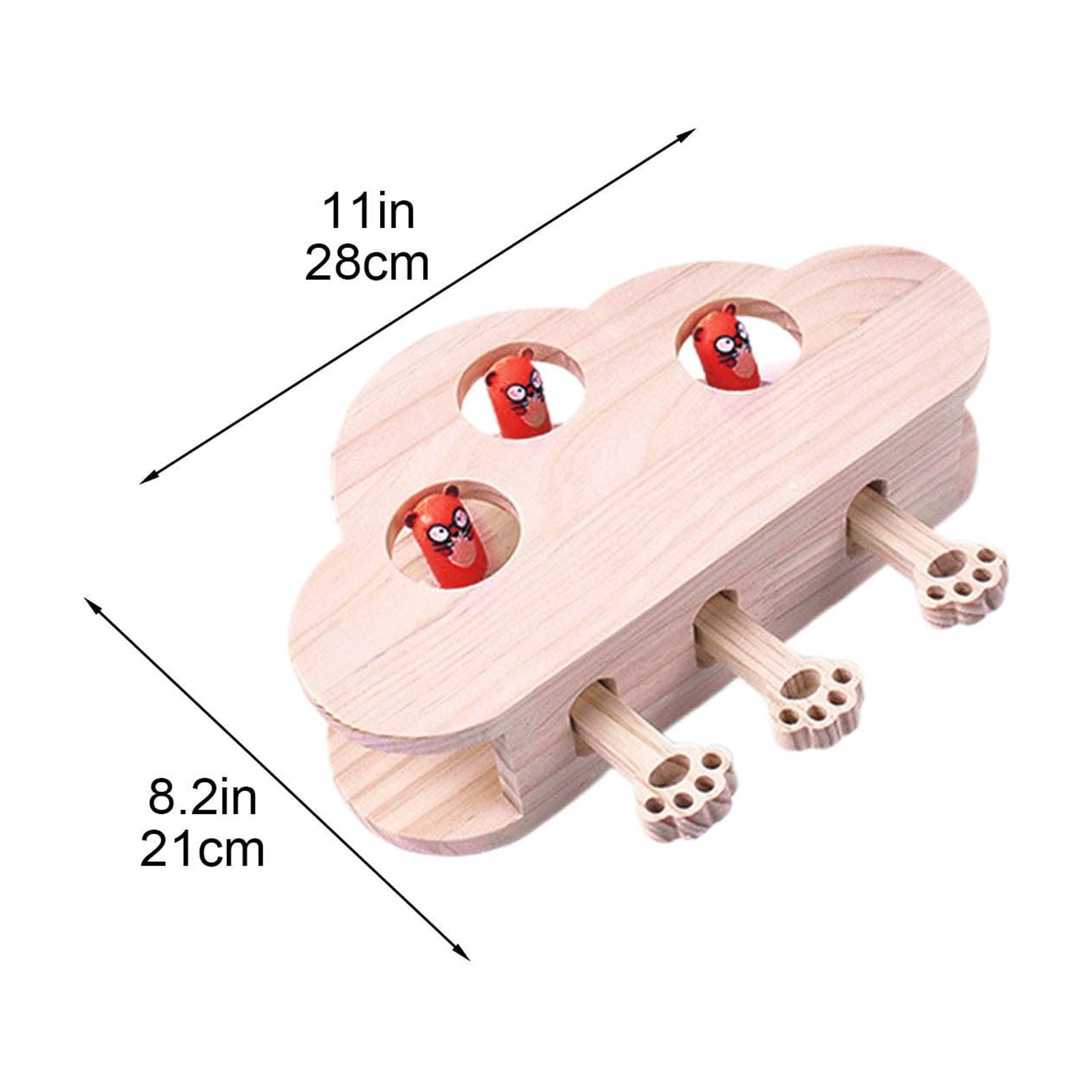 Tgbvmt Cat Ground Mouse Corrugated Toy Interactive Multi Functional Hunting Instinct Stimulation Stress Boredom Relief Exercise for Indoor Cats Kittens Play Scratch Explore Pet Toy Decor