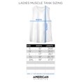 thumbnail image 2 of Army Of Darkness AOD S Mart Smart Shopper White Women's Muscle Tank T-Shirt, 2 of 2