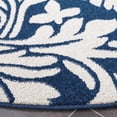 thumbnail image 4 of Safavieh Amherst Thorburn Floral Area Rug, Navy/Ivory, 7' x 7' Round, 4 of 10