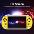 thumbnail image 2 of Consola de mano de doble balancín Reproductor de videojuegos de TV portátil con más de 10000 juegos, 2 of 7