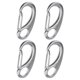 thumbnail image 1 of Cinturón Para Exteriores De 4 Piezas, Lazo De Cinturón De Acero Inoxidable Con Puerta Abatible Para Accesorios De Escalada Kearding OD013391-00, 1 of 6