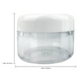 thumbnail image 3 of Beauticom 300 Pieces 30G/30ML(1 Oz) Round Clear Plastic Container Jars with Rounded Edge Top Lid - 300 Jars, 3 of 3
