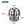 thumbnail image 3 of AFQH 304 Stainless Steel Roof Floor Drain Anti-Clogging Drain Pipe Sink Filter, 3 of 8