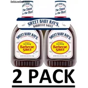 2 PACK - Sweet Baby Ray's Barbecue Sauce (40 oz.) Total 80 oz LOWEST PRICES!!