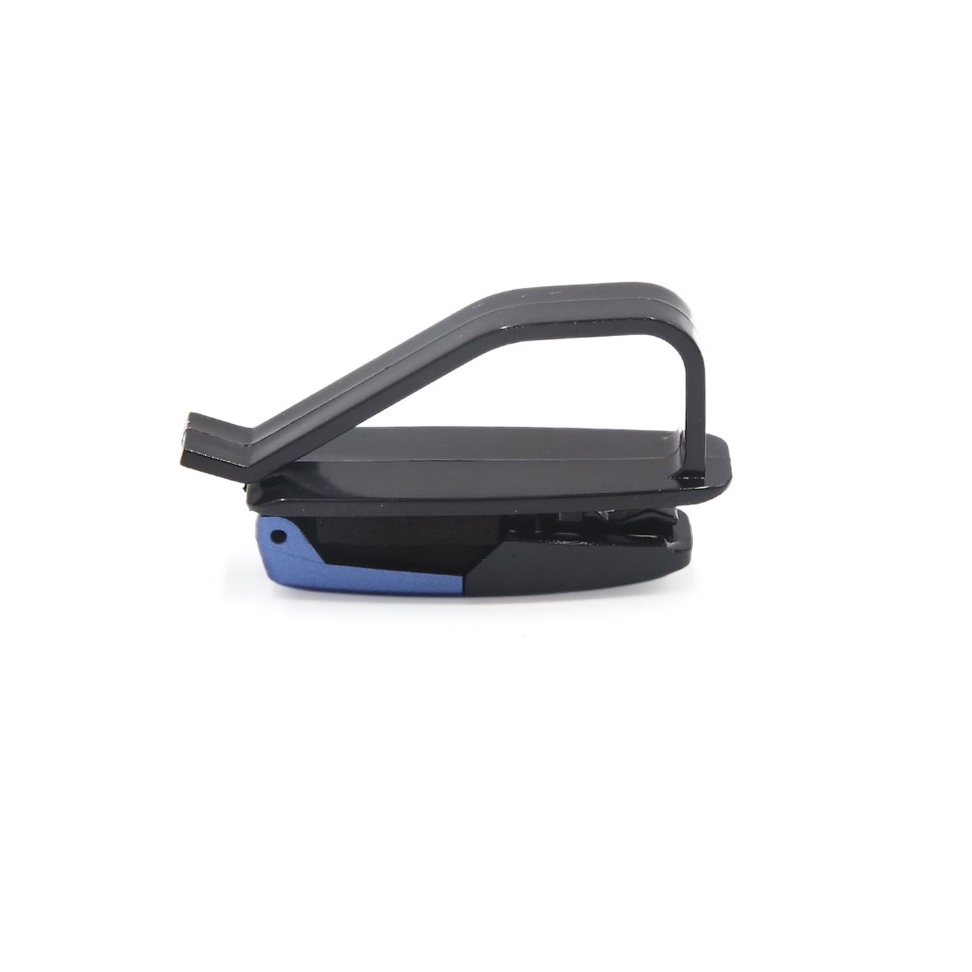 Unique Bargains 2Pcs Car Auto Sun Visor Glasses Sunglasses Card Ticket Holder Clip Blue