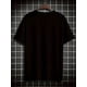 thumbnail image 2 of Men'S Casual Crew Neck T-Shirt, 100% Polyester Knit Fabric, Regular Fit, Short Sleeve, with Crescent Moon Graphic, for Daily & Weekend Casual Wear, 2 of 6