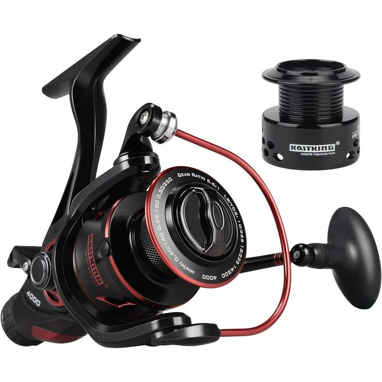 kastking sharky 3 vs okuma ceymar Baitfeeder III Spinning Reel 5000 / 5.5:1 26.5lbs carbon fiber drag Giant with the Sharky 3