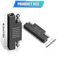 thumbnail image 2 of SAE Polarity Reverse Adapter - Quick Disconnect SAE Connector for Solar Panel, Battery Charger & Maintainer (4-Pack),4-PACK, 2 of 7