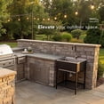 thumbnail image 4 of Transolid 25-in. Stainless Steel Laundry Sink with Wash Stand Black, 4 of 9