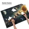 thumbnail image 4 of 1000 PCS Puzzles For Adults 1000 Pieces Solar System Cosmic Planet,Unique Artwork For Adults,Gift For Space Enthusiast,1000 Piece Jigsaw Puzzle For Adults Challenging Puzzle Perfect For Game Nights, 4 of 6