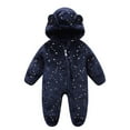 thumbnail image 4 of Baby Jumpsuit for 0-3 Months Bear Snowsuit Romper Warm Coat 6 Months-9 Months, 4 of 4