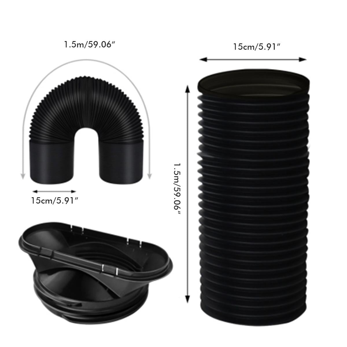 FitBest 1 Piece Of Thickened Exhaust Pipe Fitting For Mobile Air