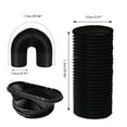 thumbnail image 3 of Exhaust Hose Flexible for Mobile Air Conditioning Devices Tumble Dryer Extractor Hood, 3 of 5