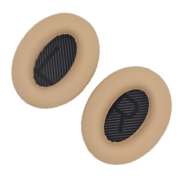 Almohadillas Methold para Auriculares Cancelación de Ruido Beige+Negro