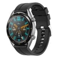 thumbnail image 2 of Sport-Silikon-Uhrenarmband für Huawei Watch GT/GT Active 46 mm (Schwarz) Ehuebsd Para estrenar, 2 of 8