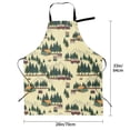 thumbnail image 2 of Kdxio Camping Caravan 1 Apron with Pockets Adjustable Kitchen Aprons for Men Women Waterproof Aprons for Cooking,Drawing,Crafting, Baking Household Cleaning, 2 of 5