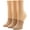 Cream, variant on Women's Cotton Toe Topper Hidden Toe Cap Liner Socks 3 Pair Pack