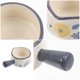 thumbnail image 3 of Mini Ceramic Saucepan Ceramic Milk Pot Household Milk Pan Soy Sauce Container Ceramic Sauce Pan, 3 of 4