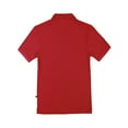 thumbnail image 2 of A2Y Men's Soft Quick Dry Durable Golf Short Sleeve Polo Shirts Red S, 2 of 3