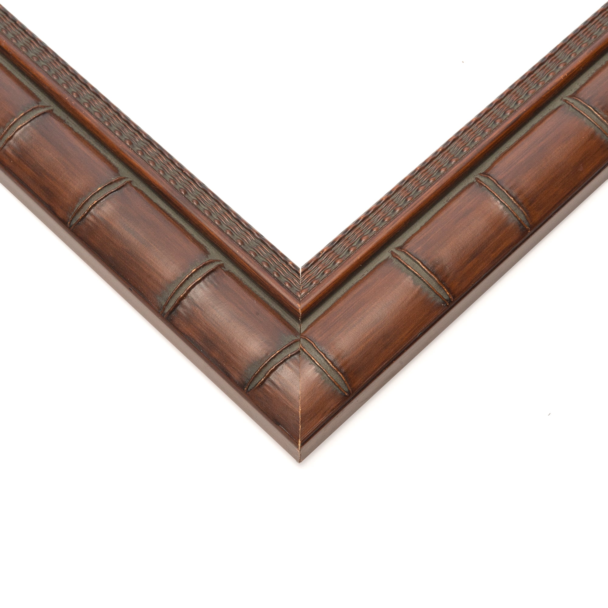 18x24 Dark Brown Bamboo Real Wood Picture Frame Width 1.5 inches | Interior Frame Depth 0.5 inches