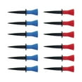 thumbnail image 2 of Paquete de 12 tees de golf Eigraketly 6 uds rojo + 6 uds azul 58 mm, 2 of 6