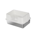 thumbnail image 4 of Caja de arena para gatos, bandeja de arena de lado alto, antisalpicaduras, contenedor de arena para gatos de lado alto, bandeja de arena para mascotas 50cmx35cmx28cm, 4 of 8