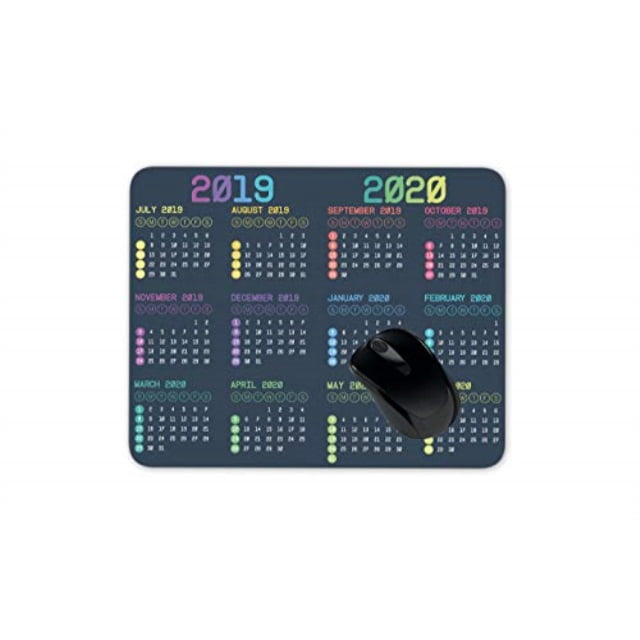 calendar-for-second-half-2019-and-first-half-2020-mouse-pad-gaming