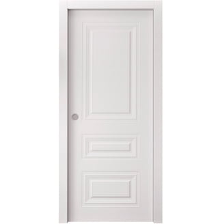 Eclisse Galvanized Steel Pocket Door Frame Kit For 2x4 Walls - Fits 28"x96" Door