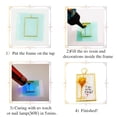 thumbnail image 3 of Resina UV de secado rápido para manualidades, ideal para joyería y decoración, transparente y dura, 200g, sin mezcla, cura con luz UV, perfecta para entusiastas del DIY., 3 of 6