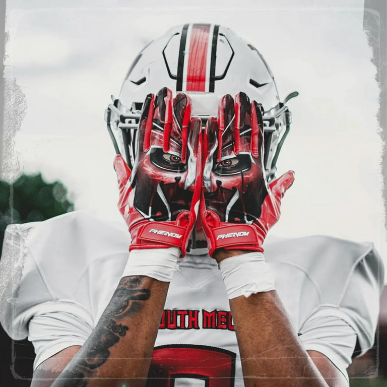 Arkansas store football gloves