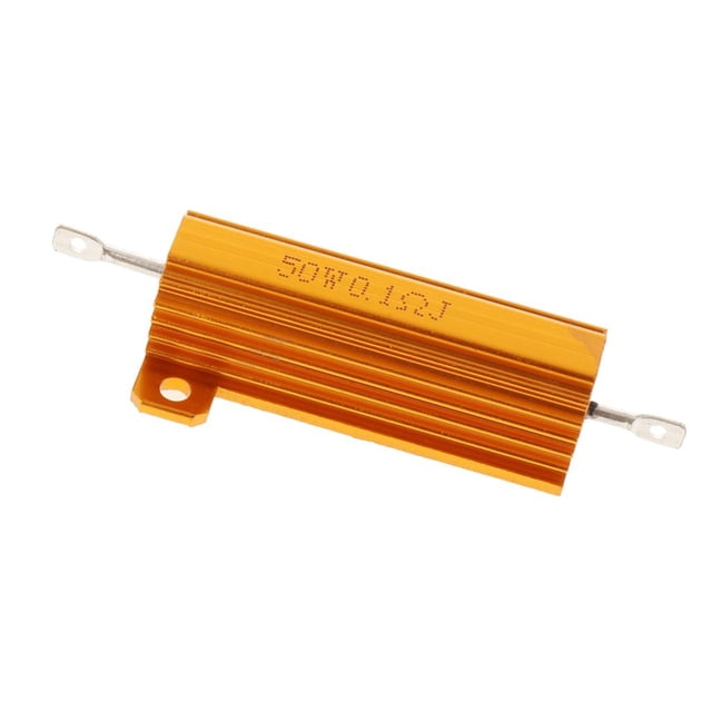De Alta Potencia De Aluminio Del 50W De Shell Del Oro Para El Del 0.1R Macarena Resistencia de aleación de alta potencia