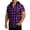 #178-Purple, variant on Ceisia Men Casual Fashion Plaid Turn-down Collar Button Closure Pocket Sleeveless Shirt Vest Super Soft Breathable Sweat-absorbent Summer Daily Outdoor Beach Office Top Red XXL Gifts