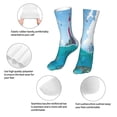 thumbnail image 3 of Fuzoiu Lighthouse Sea Port Print Crew Socks,Casual Athletic Gym LightWeight Thin Socks,Casual Crew Socks for Men Woman,Calf Length Crew Socks, 3 of 7