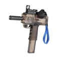 thumbnail image 2 of Uzi-smg Toy Submachine Gun Continuous Fire With Transparent Magazine Round Head Soft Bullet And Sucker Soft Bullet, 2 of 4