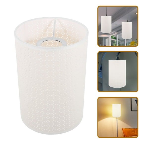 UPGRATOR 1Set Natural Fabric Lampshade for Bedside Light in Modern Minimalist Style