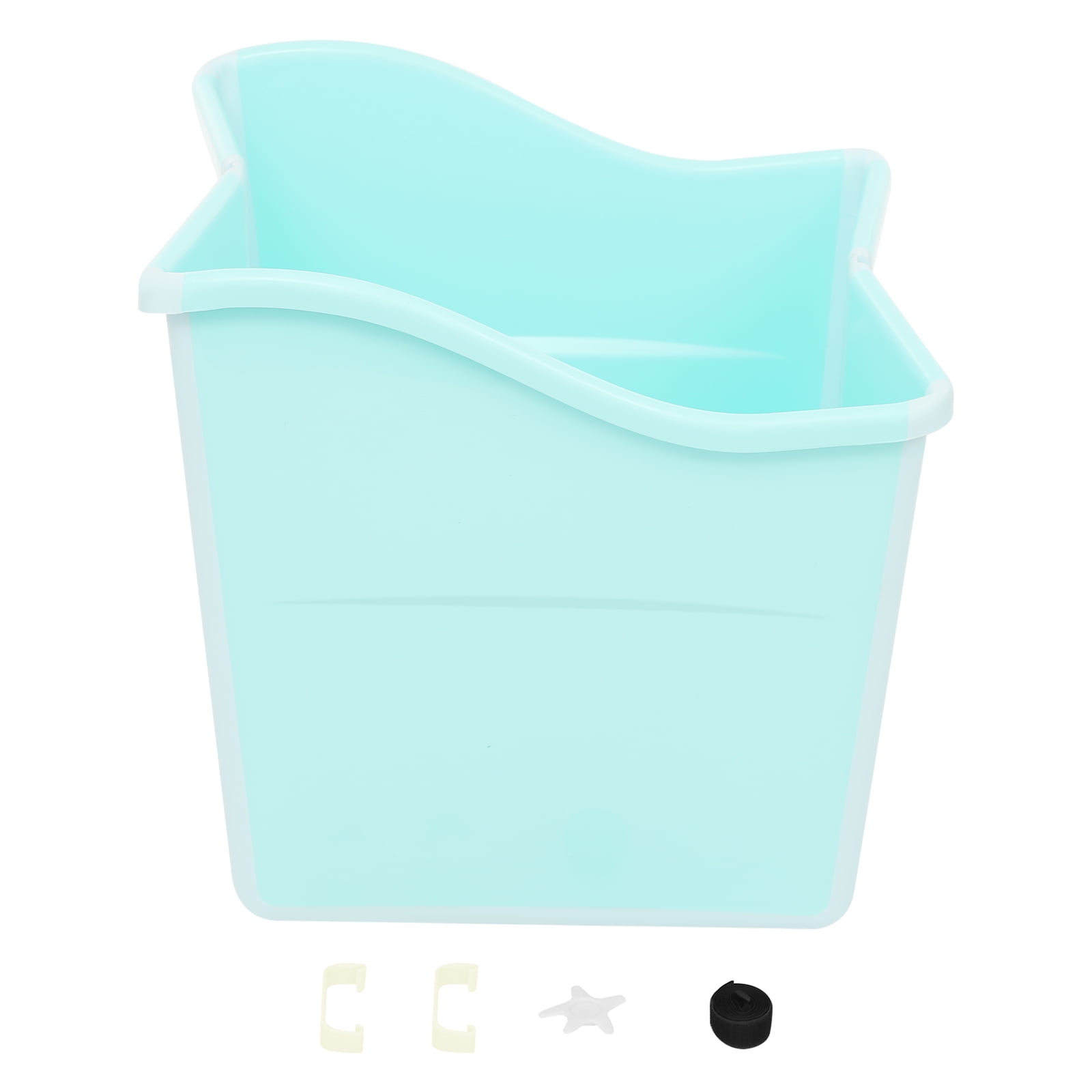 Home Portable Bathtub,Foldable Mini Bathtub for Children,Kids Folding Water Tub Sauna Spa Soaking Bath Bathtub Collapsible Bathtub -22.45gal
