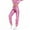 Pink, variant on Clearance LYXSSBYX Cargo Pants for Women on Clearance Women's Fashion Holographic Streetwear Club Cool Shiny Causal Pants