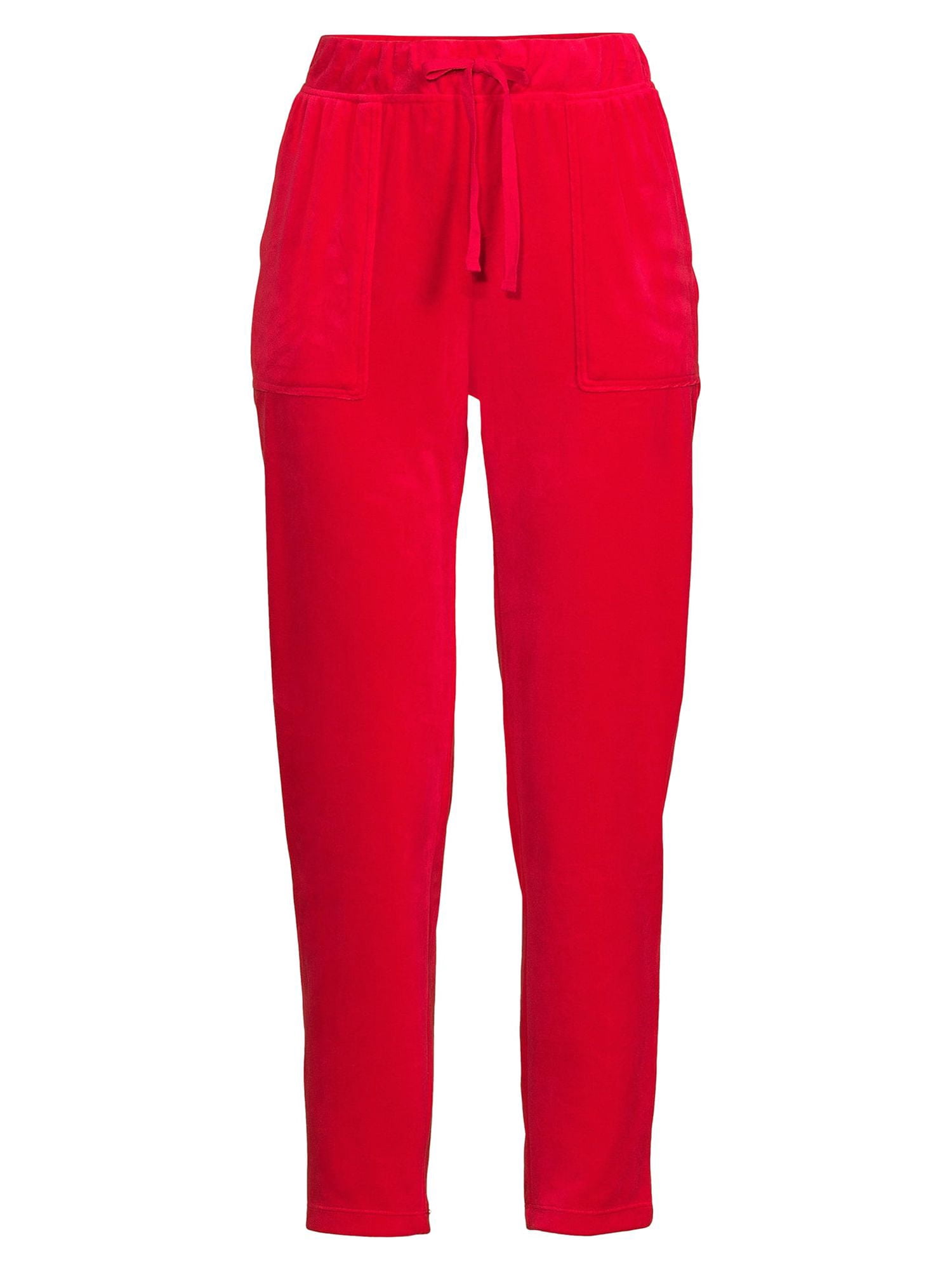 Time and Tru Women's Velour Lounge Pants
