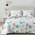 thumbnail image 1 of Juego de ropa de cama Great Bay Home Key West Coastal Quilt Queen, 1 of 6