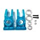 thumbnail image 5 of Nudillos y bujes traseros del bloque de dirección delantero RC para coche Azul perfke bloque de dirección, 5 of 6