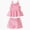 008 Pink, variant on Toddler Baby Girl Outfits Solid Summer Clothes Bow-tie Sleeveless Top and Ruffled Shorts Kaprioy Toddler Girl Clothes 18 24 Months 2T 3T 4T